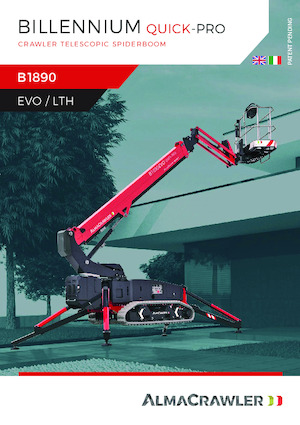 Plataformas telescópicas de orugas Almac B1890 QUICK-PRO LTH