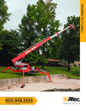 Plataformas telescópicas de orugas TEUPEN TC98SJ