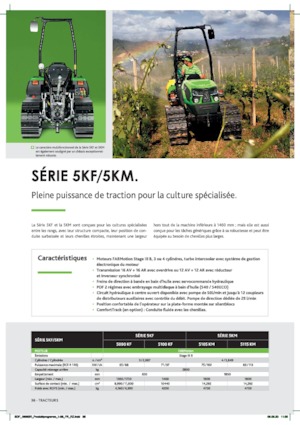 Tractores agrículas de orugas DEUTZ-FAHR 5100 KF 