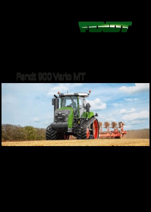 Tractores agrículas de orugas Fendt 940 Vario MT