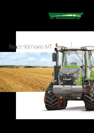 Tractores agrículas de orugas Fendt 940 Vario MT
