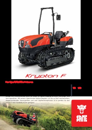 Tractores agrículas de orugas SAME Krypton³ 90 F C