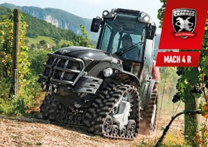 Tractores agrículas de orugas Carraro Mach 4 R