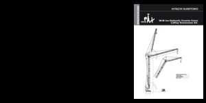 Grúas sobre orugas - Pluma de celosía Hitachi Sumitomo SCX 900-2