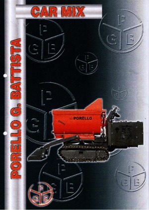 Dúmperes de orugas Porello Car Mix