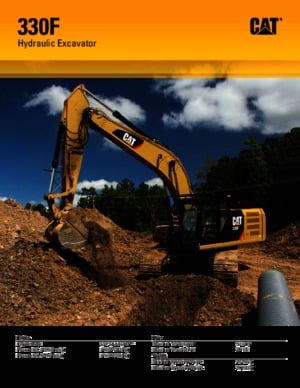 Excavadoras de orugas Caterpillar 330F L
