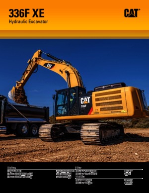 Excavadoras de orugas Caterpillar 336F L XE