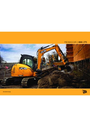 Excavadoras de orugas JCB 8085 ZTS