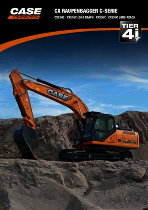 Excavadoras de orugas Case CX210C 