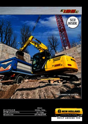 Excavadoras de orugas New Holland E 195 LC