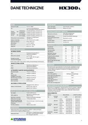 Excavadoras de orugas Hyundai HX300L