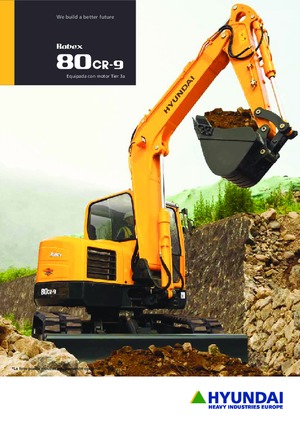 Excavadoras de orugas Hyundai R 80 CR-9