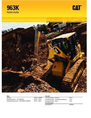 Cargadoras de orugas Caterpillar 963K
