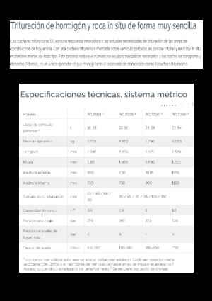 Cucharas trituradoras Epiroc BC 2500 