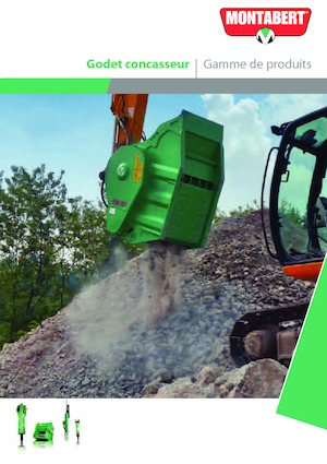 Cucharas trituradoras Montabert CRB 601