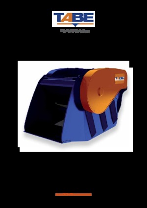 Cucharas trituradoras TABE CT 50 