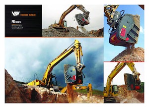 Cucharas trituradoras VTN FB250 HD