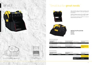 Cucharas trituradoras MB Crusher BF60.1 S4