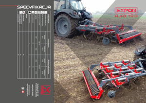 Cultivadores Expom® Ajax Trio 3.0