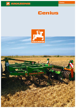 Cultivadores Amazone Cenius 4002-2 SW Special