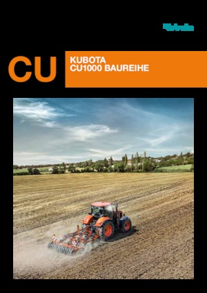 Cultivadores Kubota CU1600F RS