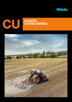 Cultivadores Kubota CU1600F RS
