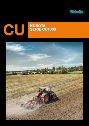 Cultivadores Kubota CU1600F RS