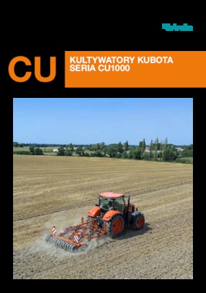 Cultivadores Kubota CU1600F RS