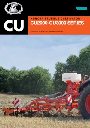 Cultivadores Kubota CU3300C AP