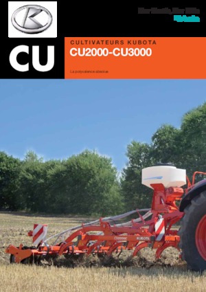 Cultivadores Kubota CU3300 AF
