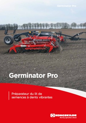 Cultivadores Kongskilde Germinator Pro 7900