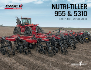 Cultivadores Case IH Nutri-Tiller 955 8-ROW