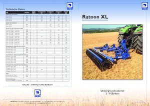 Cultivadores DAL-BO Ratoon XL 2.25