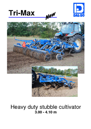 Cultivadores DAL-BO Tri-Max 410 H Plus
