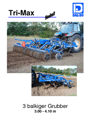 Cultivadores DAL-BO Tri-Max 410 H Plus