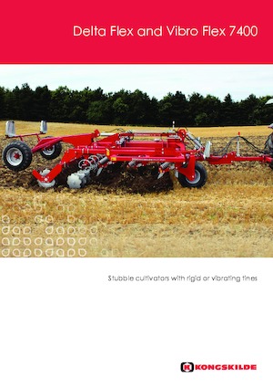 Cultivadores Kongskilde VF 7460 HT FD