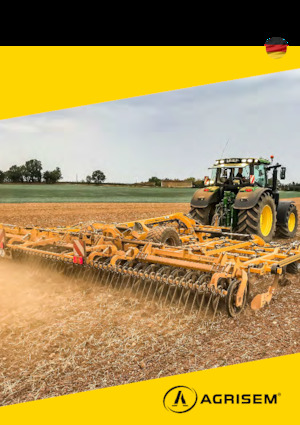 Cultivadores Agrisem Vibrosem SD trailed 9.00