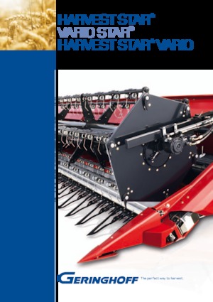 Cosechadoras – mecanismo de corte Geringhoff HVV 600