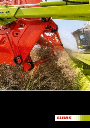 Cosechadoras – mecanismo de corte Claas Vario 770
