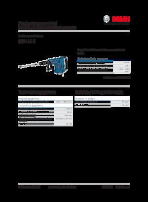 Martillos de demolición y rompedores Bosch GSH 11 E