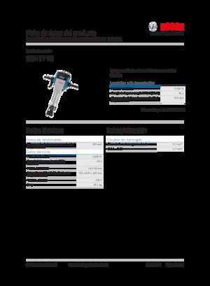 Martillos de demolición y rompedores Bosch GSH 27 VC