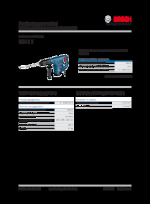 Martillos de demolición y rompedores Bosch GSH 3 E