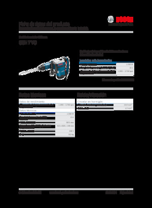 Martillos de demolición y rompedores Bosch GSH 7 VC