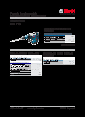 Martillos de demolición y rompedores Bosch GSH 7 VC