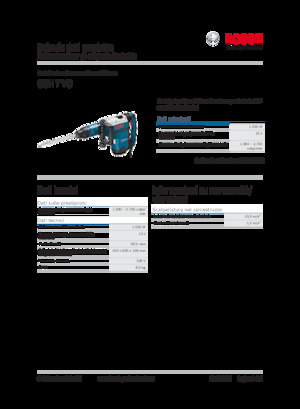 Martillos de demolición y rompedores Bosch GSH 7 VC