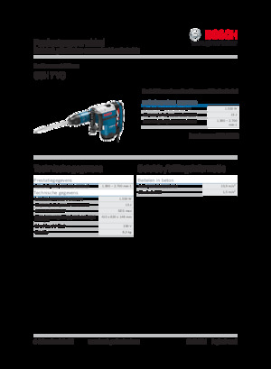 Martillos de demolición y rompedores Bosch GSH 7 VC