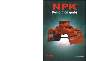 Pinzas de demolición clasificadoras NPK D 800