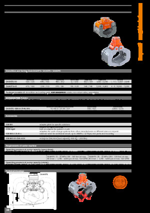 Pinzas de demolición clasificadoras Kinshofer D02HPX-30