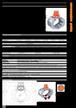 Pinzas de demolición clasificadoras Kinshofer D09HPX-50