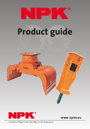 Pinzas de demolición clasificadoras NPK DG-1